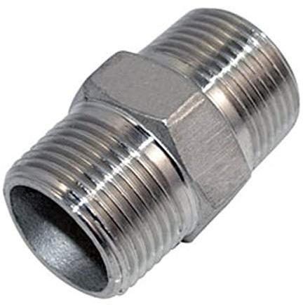 Stainless Steel Threaded Hex Nipple, For Pipe Fittings, Feature : Corrosion Proof, Superior Quality