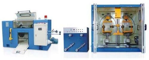 Vertical Back Twist Buncher Double Bobbin With Takeup