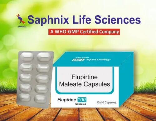 FLUPIRTINE Maleate Capsules, Packaging Size : 10*10