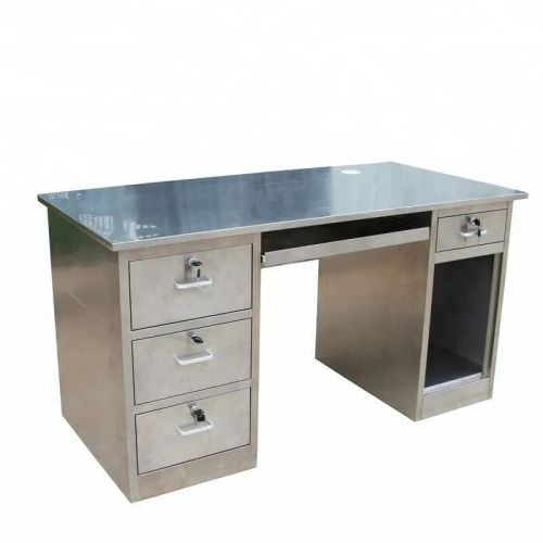 Stainless Steel SS Office Table, Shape : Rectangular