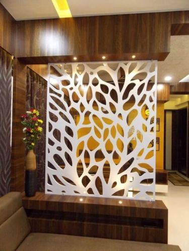 Straight Wooden Decorative Room Divider, Pattern : Designer