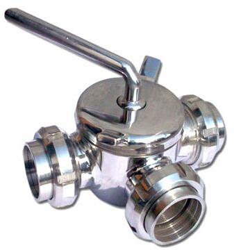 Dairy Three Way Plug Valve