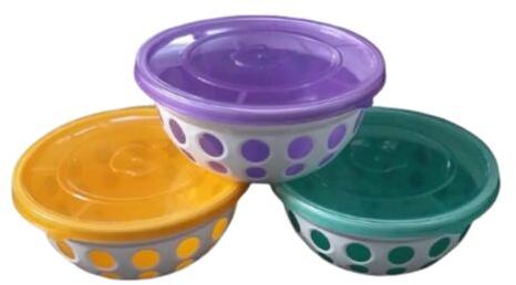 Plain Plastic Lid Bowl, Packaging Type : Box