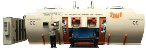 CNC Portal Wheel Lathe
