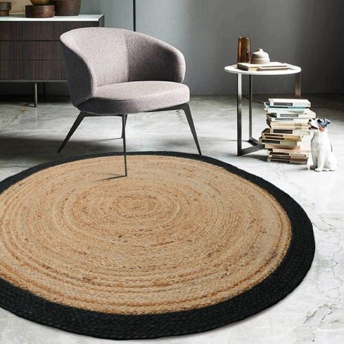 100% Jute MRIC-003 Braided Rugs