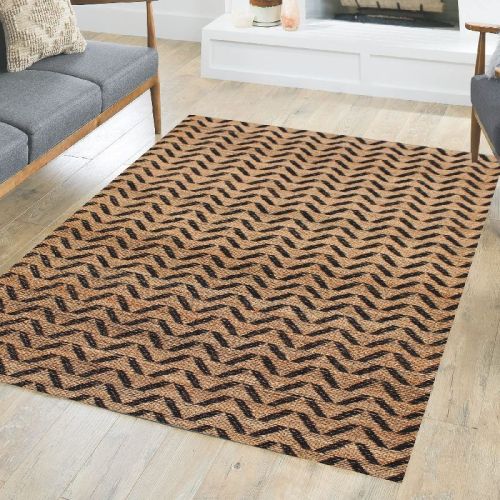 Natural/black Powder Coated Mric-148 Handloom Rugs, Speciality : Rust Proof, Long Life