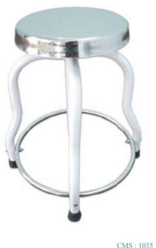 Creative Metal Revolving Stool, For Clinic, Feature : Accurate Dimension, Attractive Designs