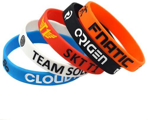 Silicone Silicon Wrist Band, Size : 10X80mm