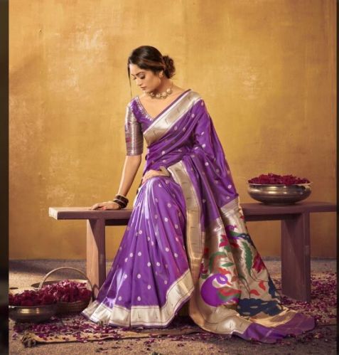 ACFPL Pethani Silk Saree, Occasion : Festive Wear