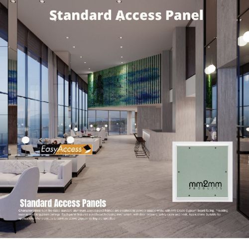 Coated Aluminium+ Mr Gypsum Board Access Panel