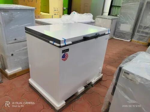 Top Open Door Fiber Plastic Chest Freezer, For Domestic, Commercial, Capacity : 320L