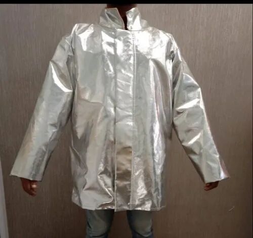 Heat Resistant Jacket, Color : Silver