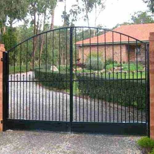 Iron Automatic Swing Gate, For Garden Fence, Farm Fence, Residential Fence, Highway Fence, Railway Fence