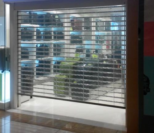 Khodiyar Fabricators Polycarbonate Rolling Shutter For Commercial