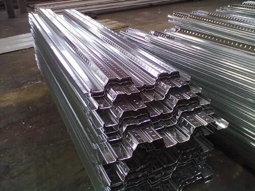 Steel Decking Sheet, Length : 5-10 Meter