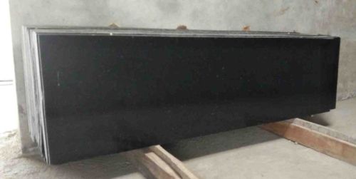 Rectangular Polished Madka Black Marble Slabs, For Hotel, Kitchen, Office, Restaurant, Size : Customised