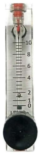 Acrylic Rotameter With Flow Control Valve