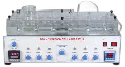 50 Hz Diffusion Cell Apparatus, Capacity : Upto 20ml X 6 In Line