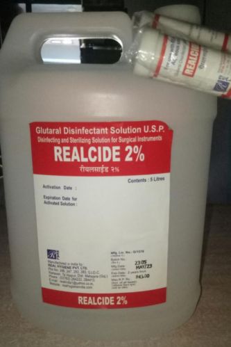 5 LITRES GLUTARALDEHYDE 2% SOLUTION