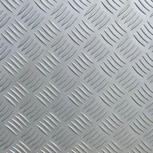 Cold Rolled Sheet Stainless Steel Chequered Plate, For INDUSTRIAL, Size : 1000 MM X 2000 MM, 1220 MM X 2440 MM