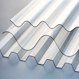 Polycarbonate C-76 Extruded Profile Sheet