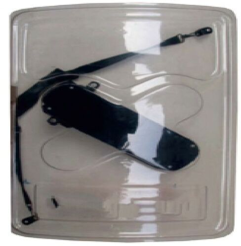 Plain Polycarbonate Shield, Color : Transparent