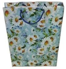 Printed Paper Shopping Bag, Color : Multicolor