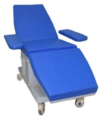 Blood Donor Couch, For Clinical Use, Wheel Type : Four Wheel