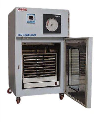 Fully Automatic Mild Steel Platelet Incubator & Agitator, For Medical Use, Voltage : 220V