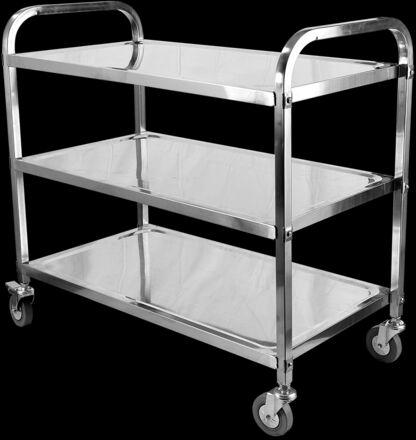 Stainless Steel Service Trolley