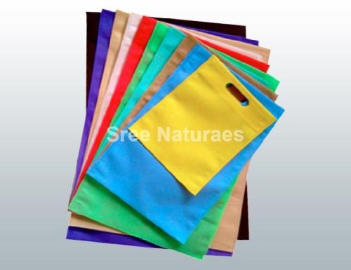 Non Woven D-Cut Bags, Color : White