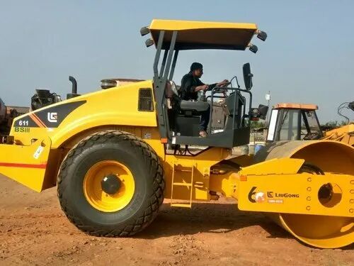 Liugong Soil Compactor, Color : Yellow