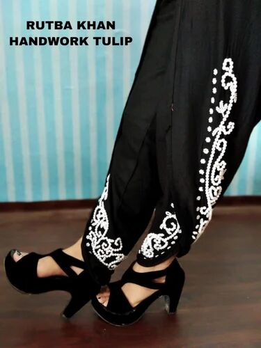 Tulip Pant, Pattern : Embroidered