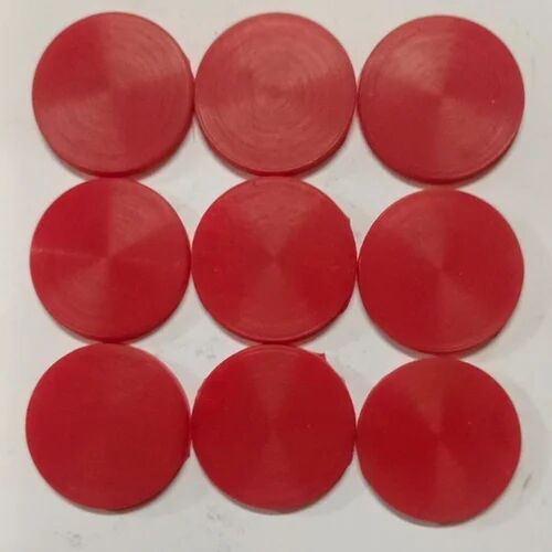 Round Bottle Cap Silicone Rubber Washer, Color : Red