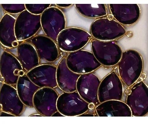 Poornima Jewels Polished Amethyst Gemstone