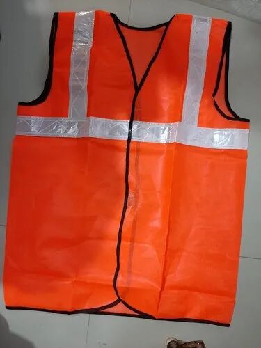 SSI Net Polyester Reflective Safety Jackets, For Construction