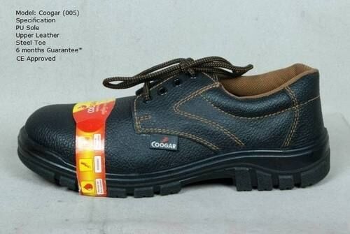 Leather Cooger Safety Shoes, For Industrial