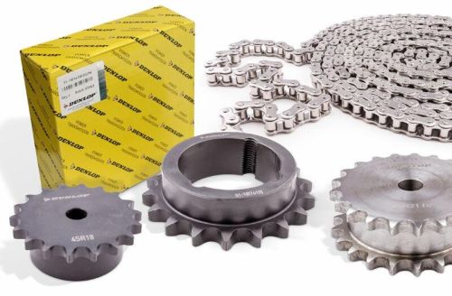 Dunlop Zinc Plated Steel Chain Sprocket, Size : 20 Mm