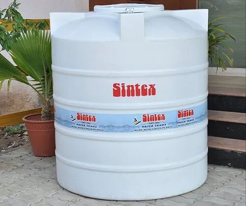 Plastic Sintex Water Tanks, Color : White