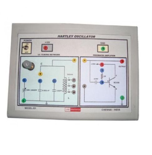 HARTLEY OSCILLATOR, Dimension : 27cmX 17cm X 10cm