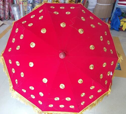 Valvet Wedding Umbrella, Color : Red, White, Blue, Yellow