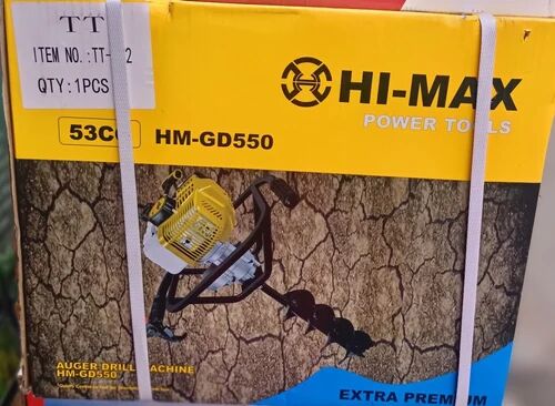 Earth auger for 2 stroke engine