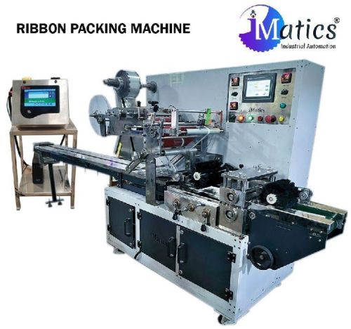 Imatics Electric Semi Automatic Ribbon Packing Machine, Voltage : 380V