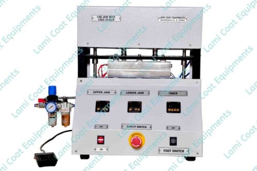 Pneumatic Coated MS 50kg 50/60 Hz Lab Heat Sealer, Packaging Type : Wooden Box