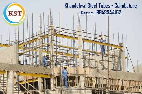 Rectengular Scaffolding Pipes, For Construction, Certification : ISI Certified