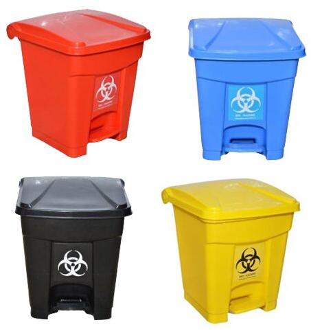 HDPE Plastic Waste Bin