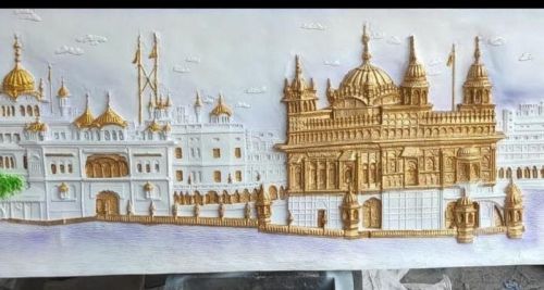 Poly-stone Figures (golden Temple)