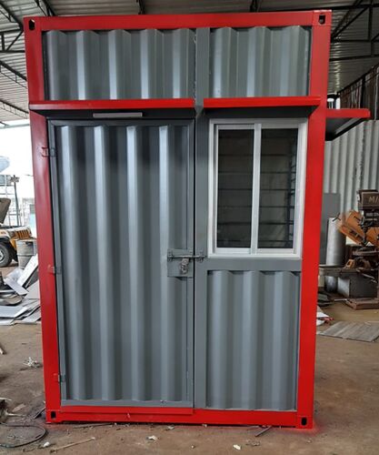 Mild Steel Portable Security Cabin