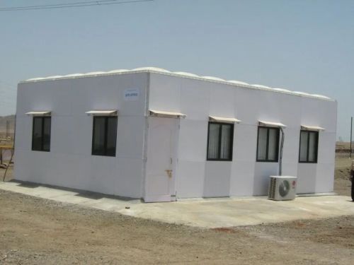 White Prefab GRP Cabins