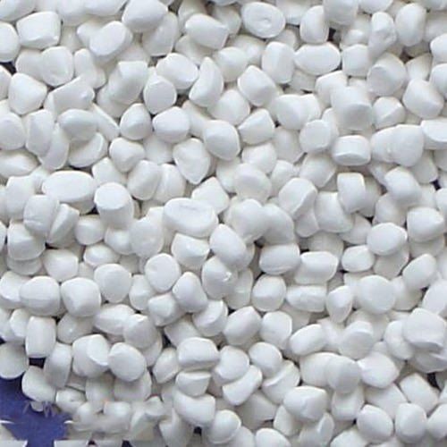 White Plastic Filler Masterbatch Granules, For Indusrtial Use, Packaging Type : Packet